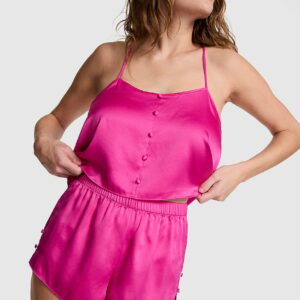 Home grwpink™ satin cami & shorts pajama set