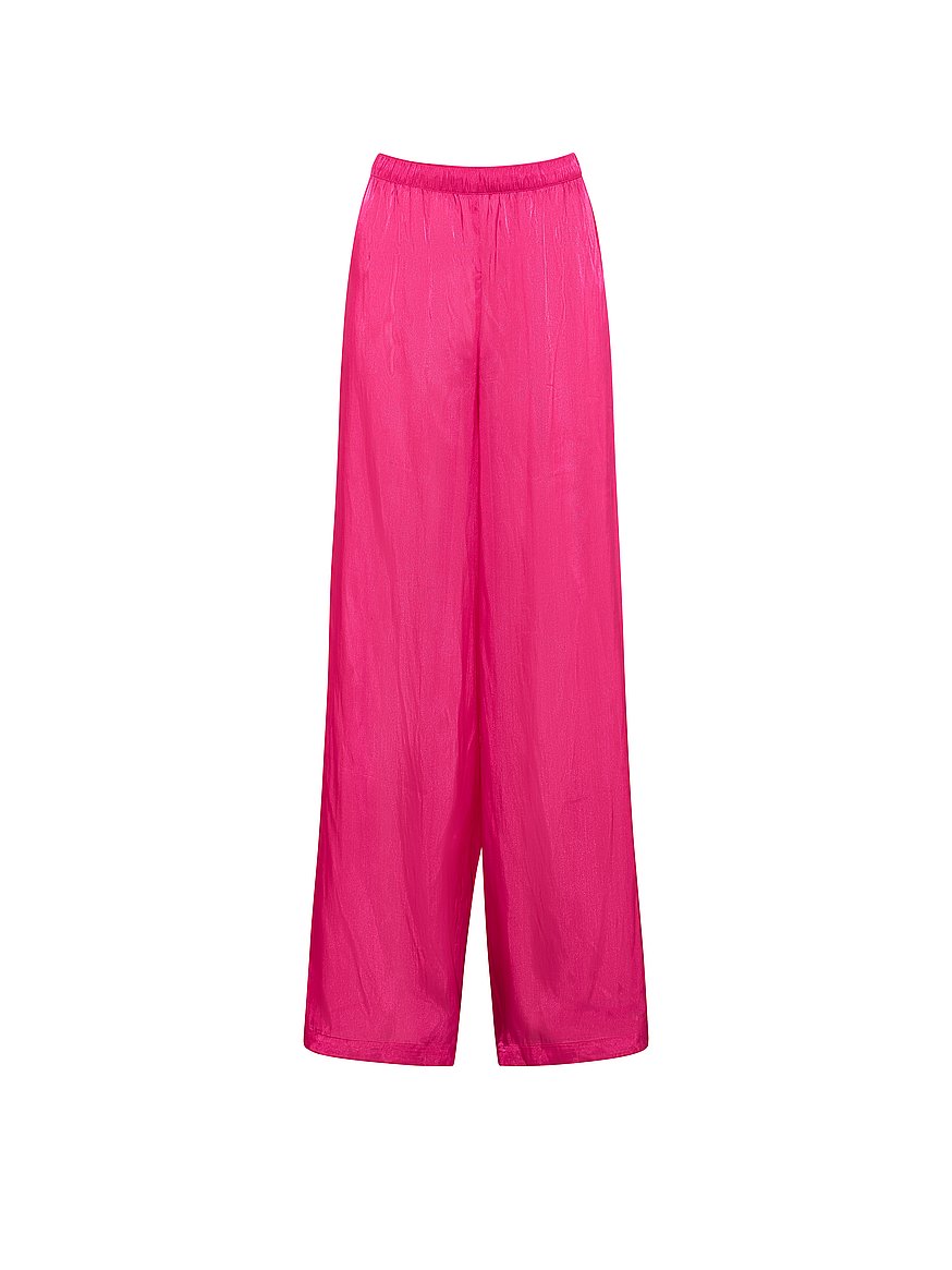 luxe sheer satin wide leg pant luxe sheer satin wide leg pant