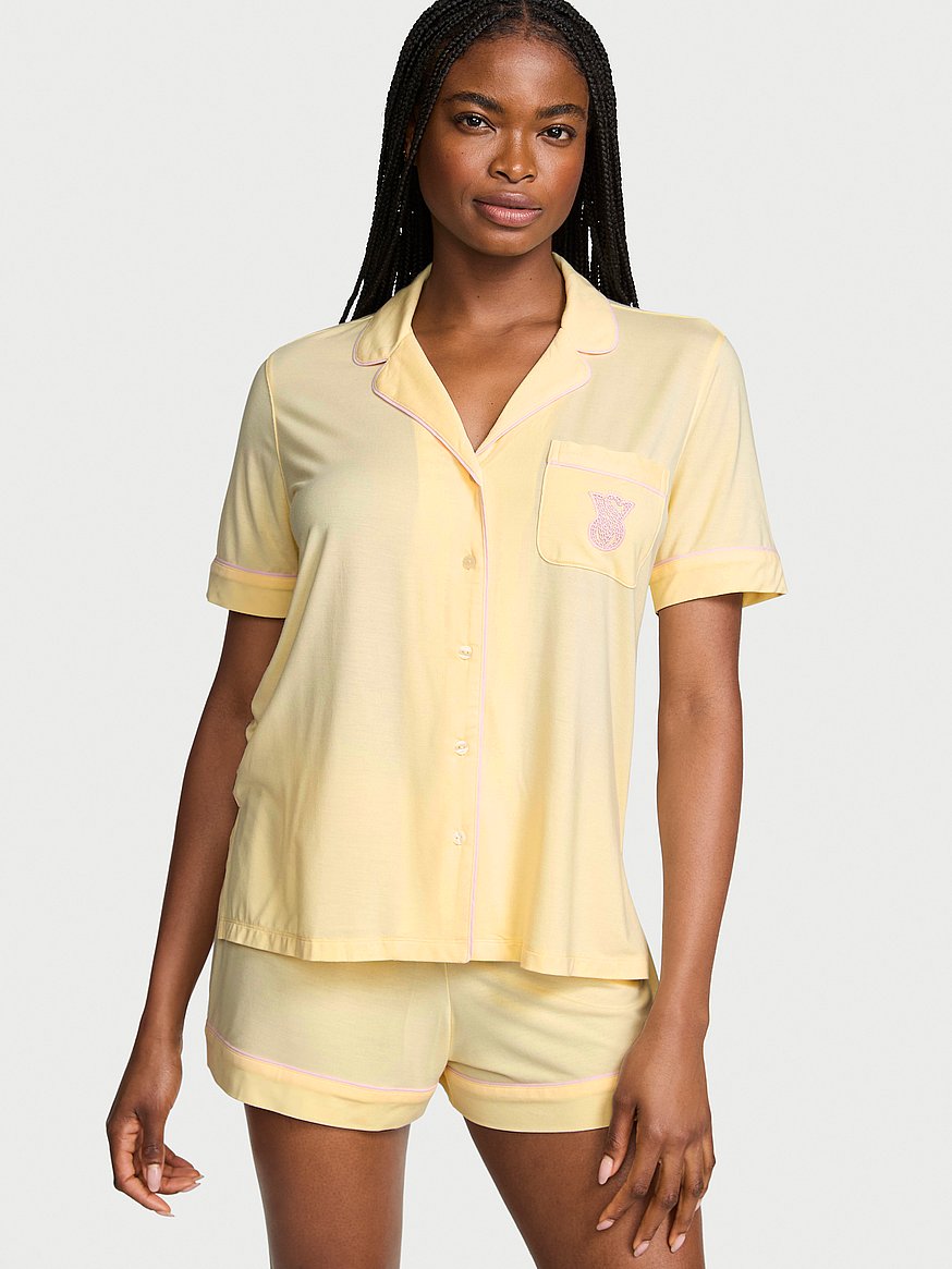 sosoft™ modal short pajama set sosoft™ modal short pajama set