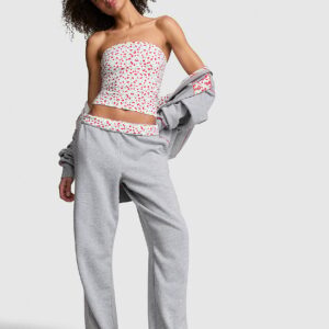 berry fleece sweatpants