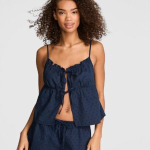 coastal cutie fly away cami and shorts pajama set