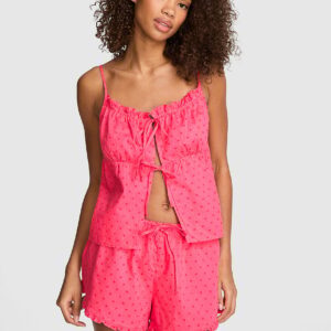 coastal cutie fly away cami and shorts pajama set