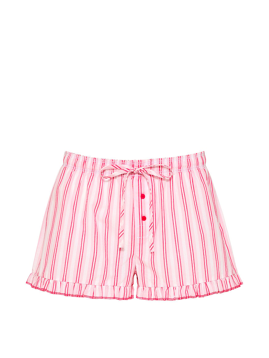 cotton boxy pajama shorts cotton boxy pajama shorts