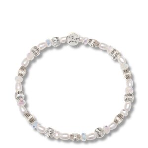 silver stacker bracelet
