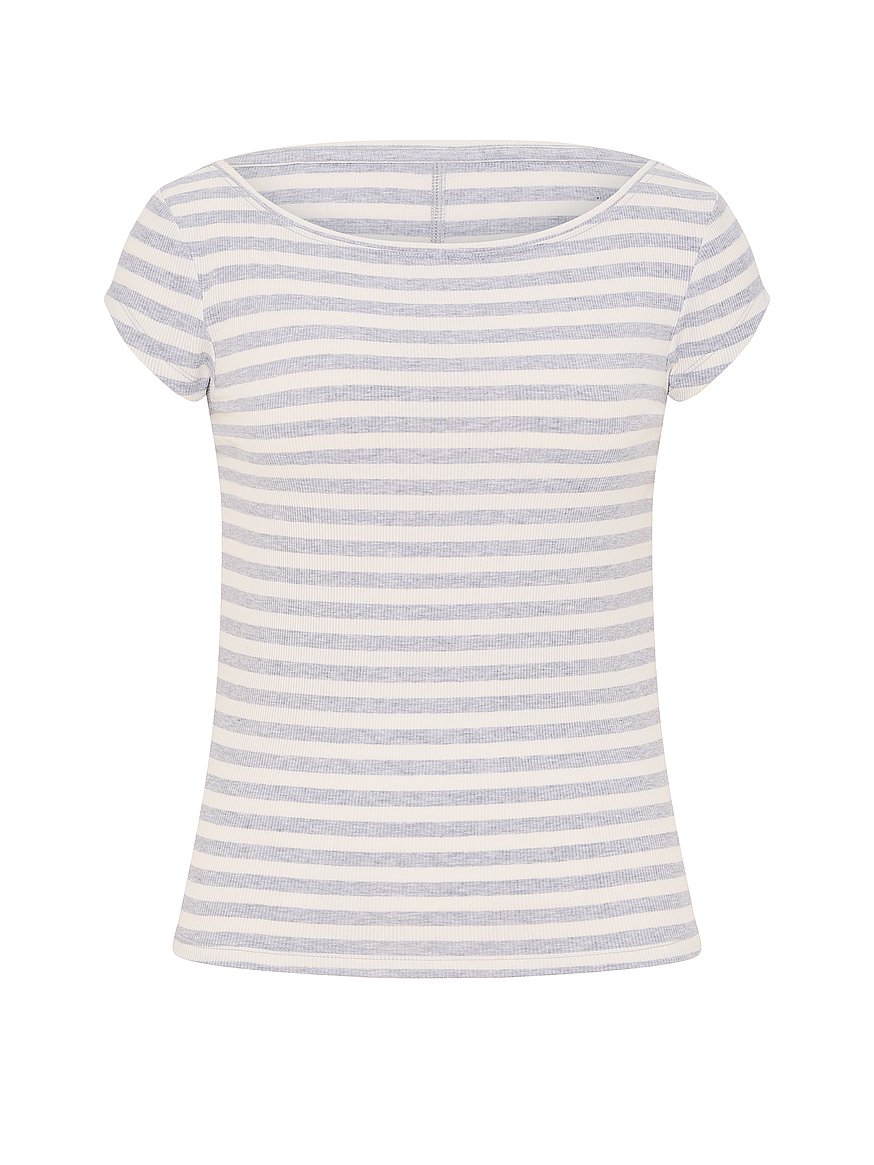 vs iconic rib boatneck tee vs iconic rib boatneck tee
