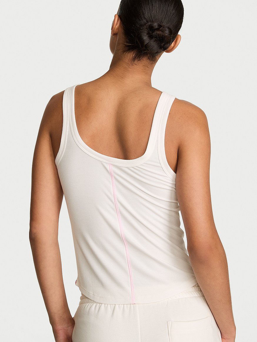 vs iconic rib square neck tank top vs iconic rib square neck tank top
