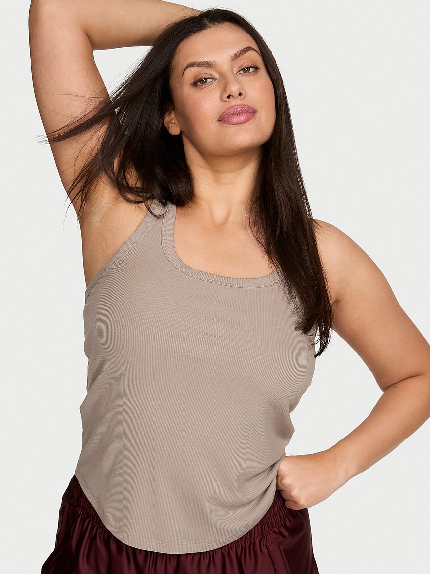 vs iconic rib square neck tank top vs iconic rib square neck tank top