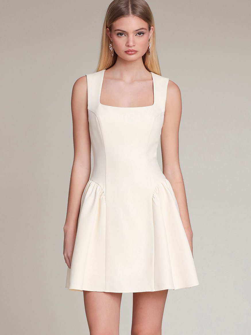 sculpted flounce mini dress sculpted flounce mini dress