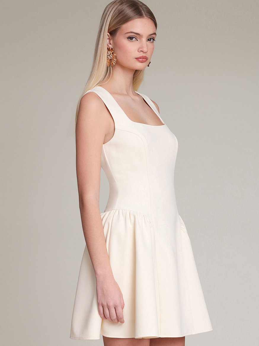 sculpted flounce mini dress sculpted flounce mini dress