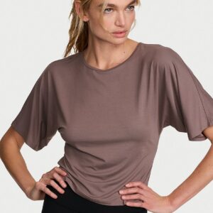 Витрина vsx drapey knit side ruched tee