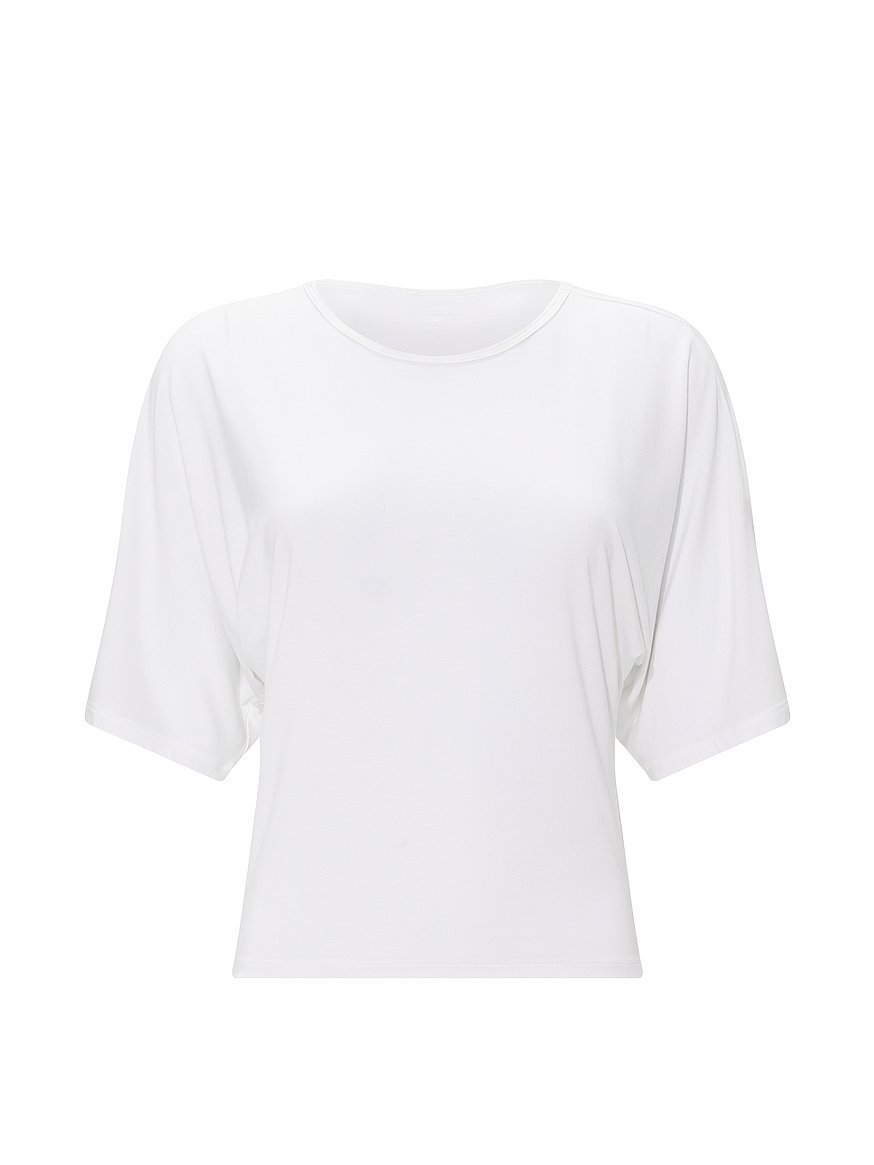 vsx drapey knit side ruched tee vsx drapey knit side ruched tee