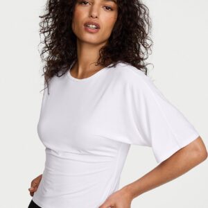 Витрина vsx drapey knit side ruched tee