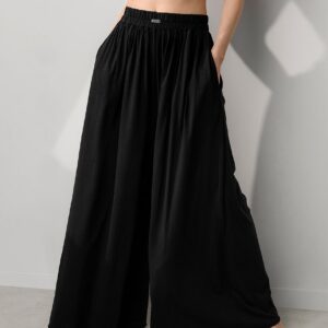 Home organic pima wide leg pant