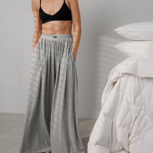 Home organic pima wide leg pant
