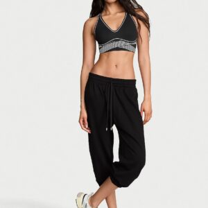 off duty terry crop jogger sweatpants