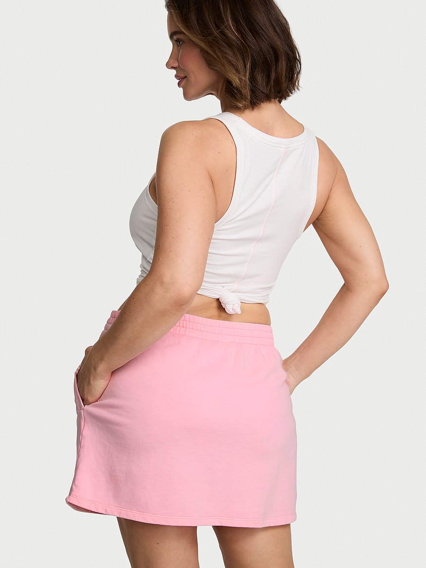 off duty terry mini skirt off duty terry mini skirt