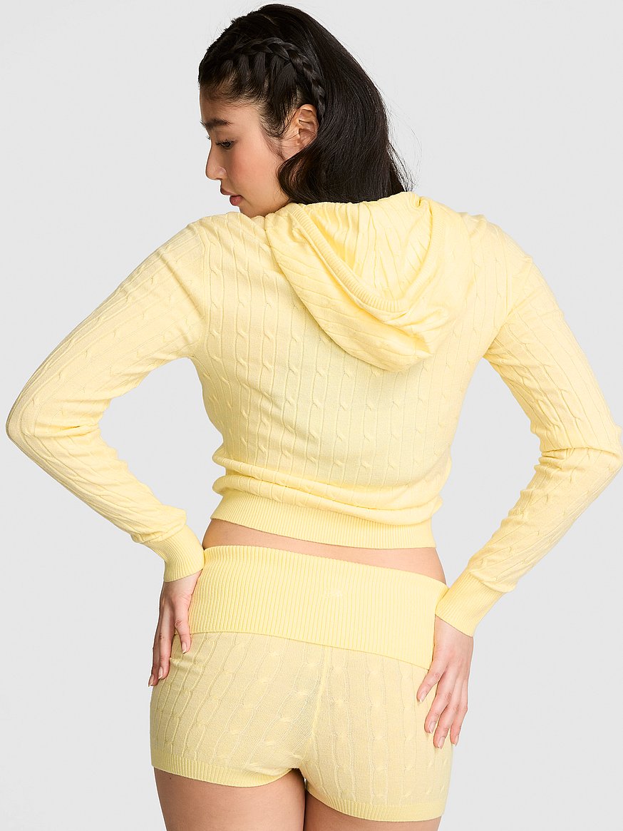 hudson cable knit short hudson cable knit short