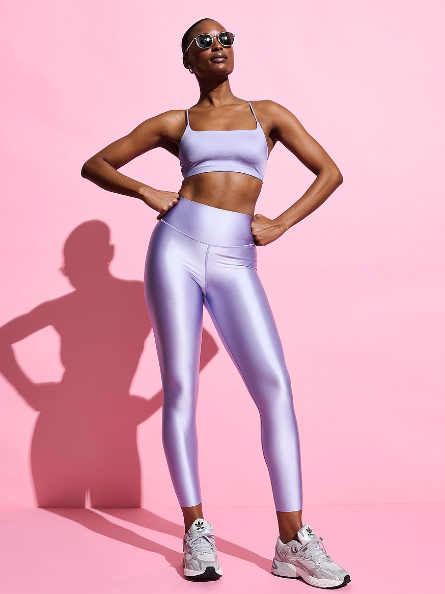 vsx glossytech™ strappy back sports bra vsx glossytech™ strappy back sports bra