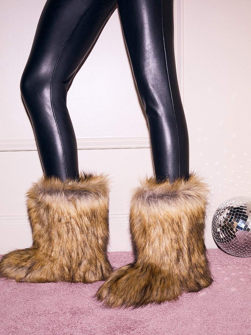 beastie faux fur bootie beastie faux fur bootie