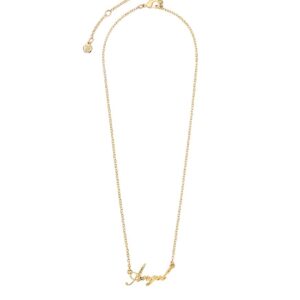 vs angel nameplate necklace
