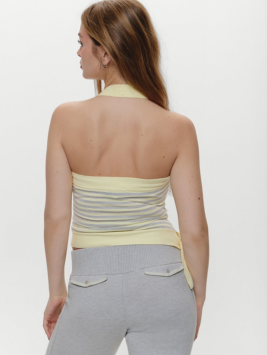quinn cloud knit halter top quinn cloud knit halter top