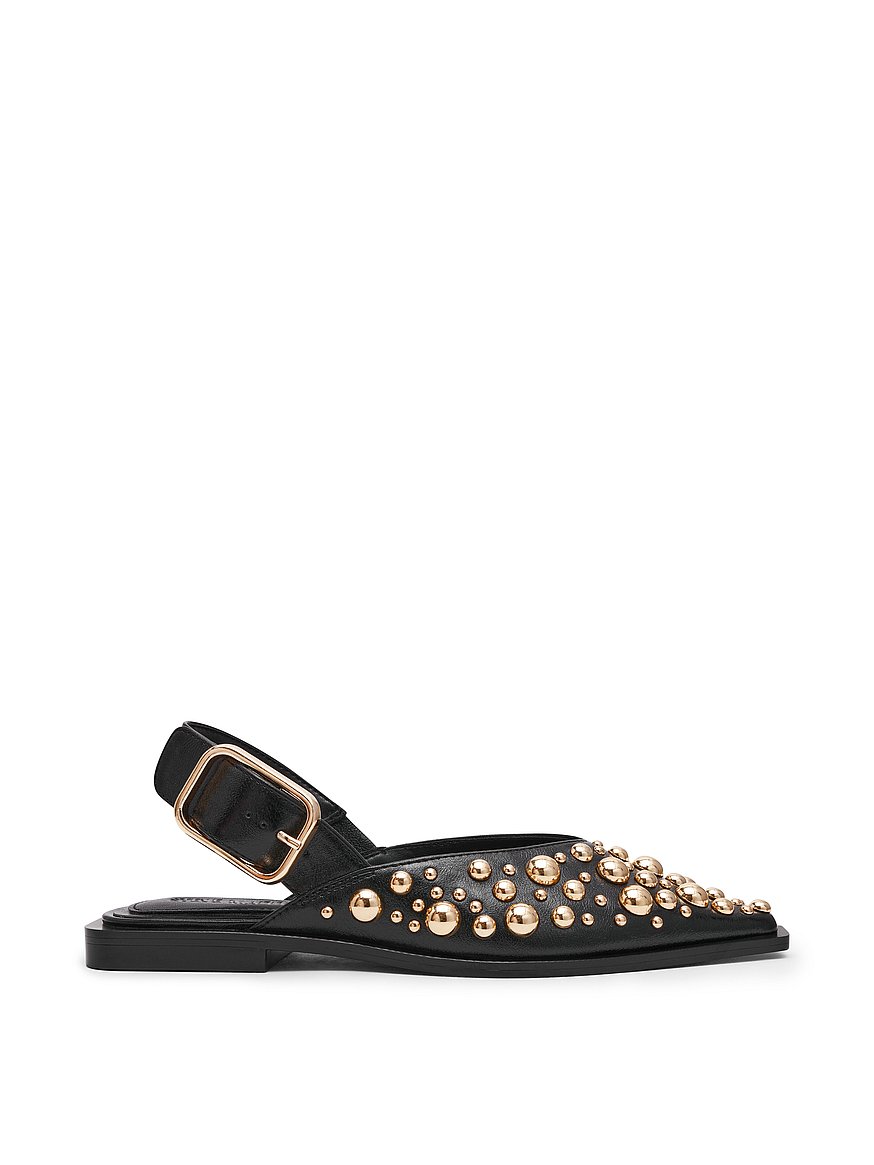 shay studded slingback flats shay studded slingback flats