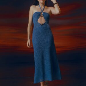 zully dress blue jade