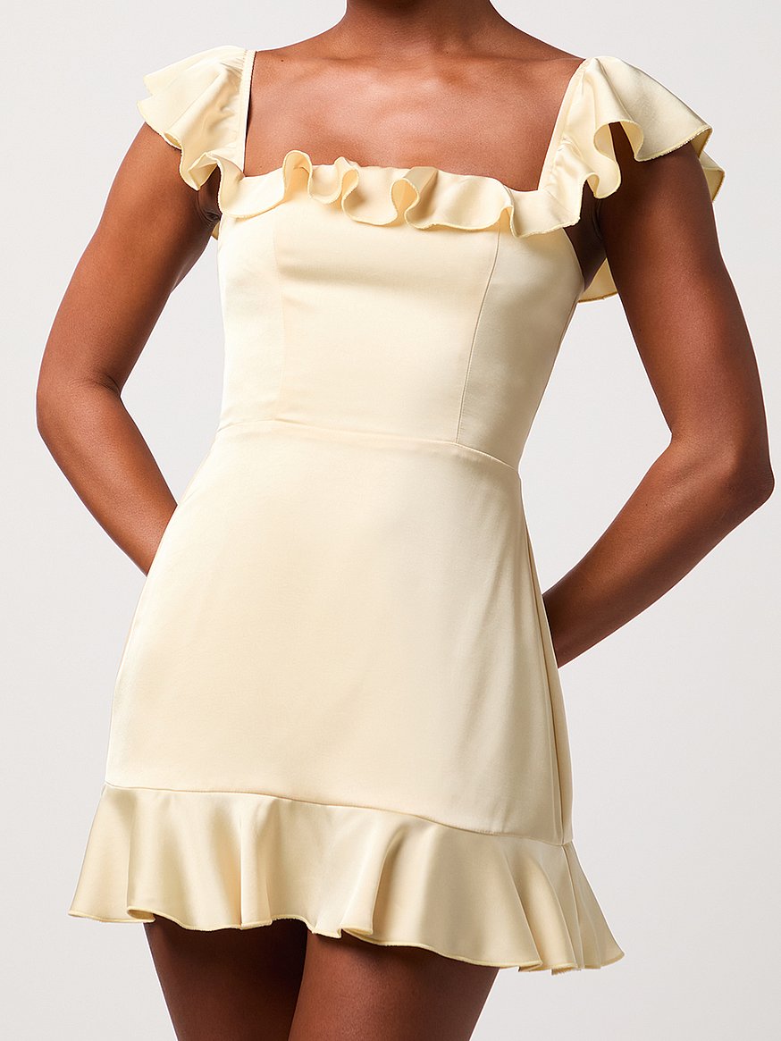 sunny ruffle mini dress sunny ruffle mini dress