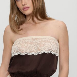 Витрина rosie silk sleeveless blouse