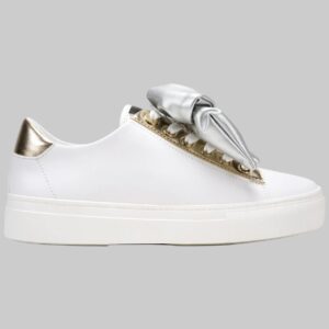 Home claudette laceup kl165423 brtwhitesilver sideview
