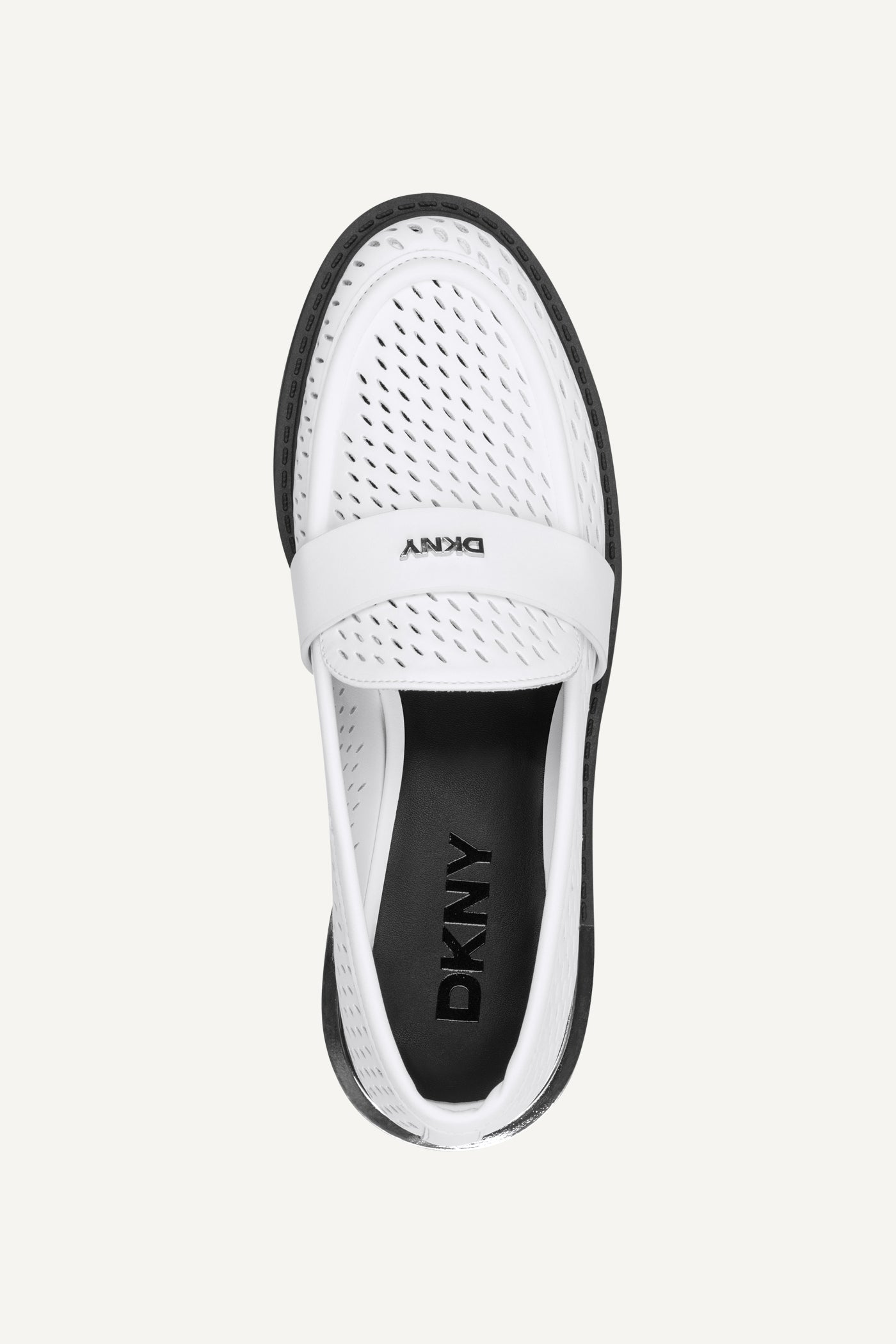 rezzi loafer25mm k2654548 white topdownview rezzi loafer25mm k2654548 white topdownview