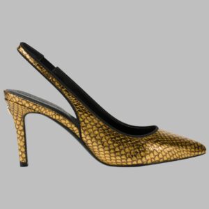 rosalyn slingback kl150095 goldblk sideview