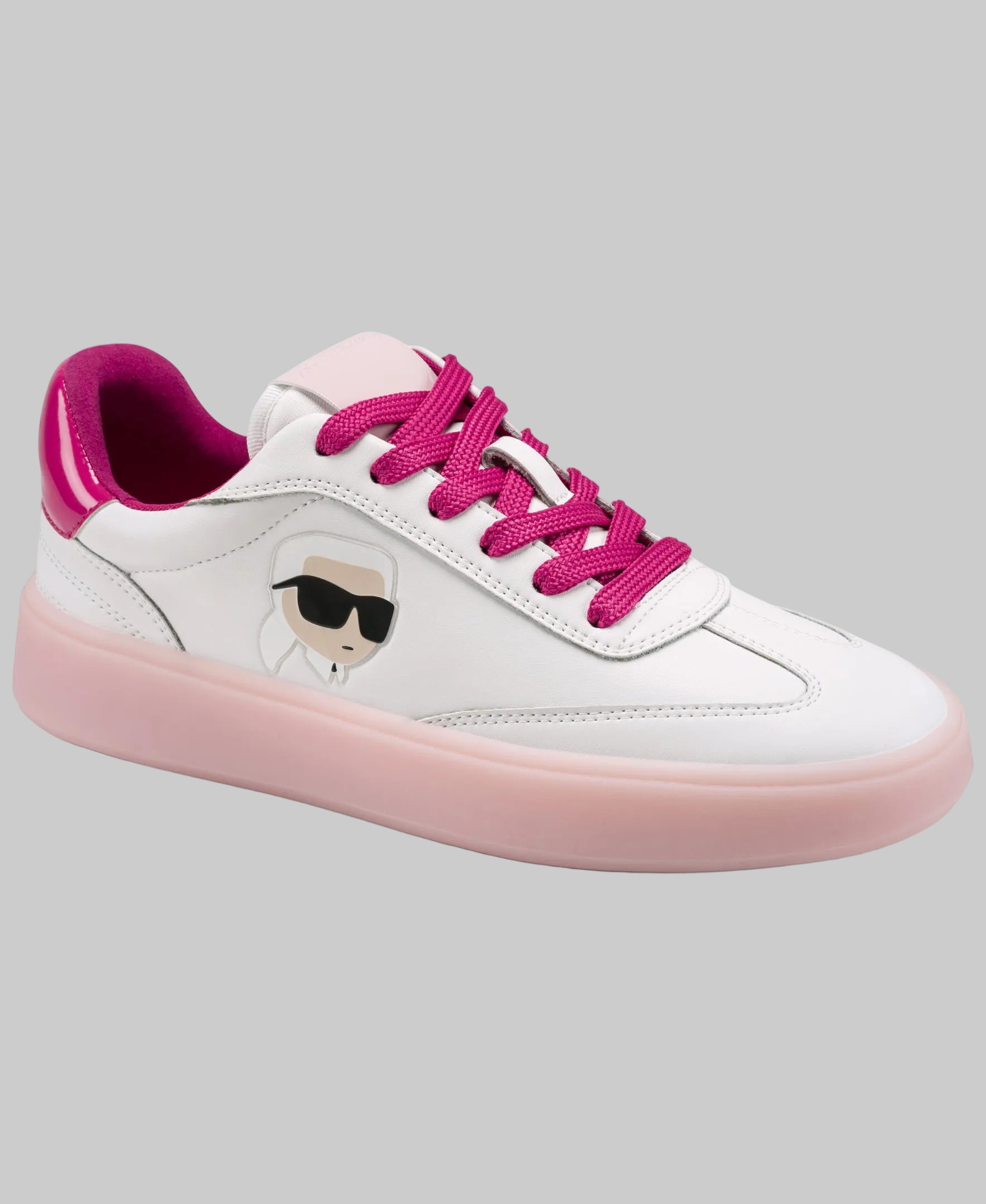 sumava laceupsne kl163820 whthotpnk 3 4profileview sumava laceupsne kl163820 whthotpnk 3 4profileview