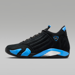air jordan 14 retro "black/university blue" Мужская обувь