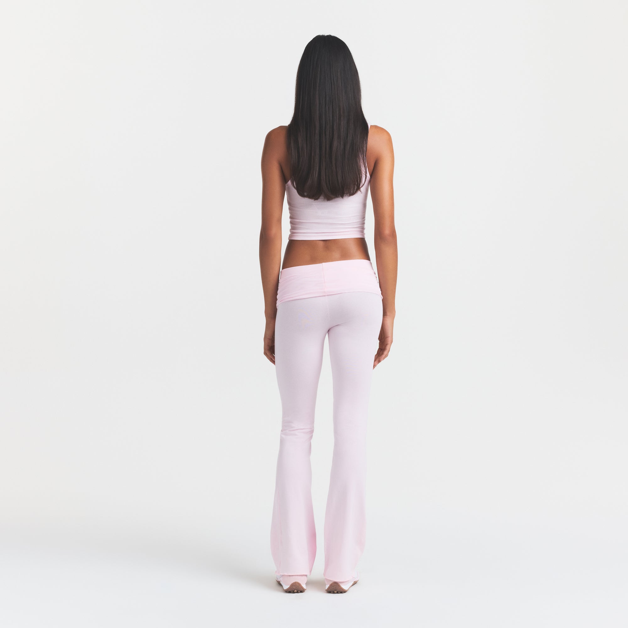 cotton jersey foldover pant cotton jersey foldover pant