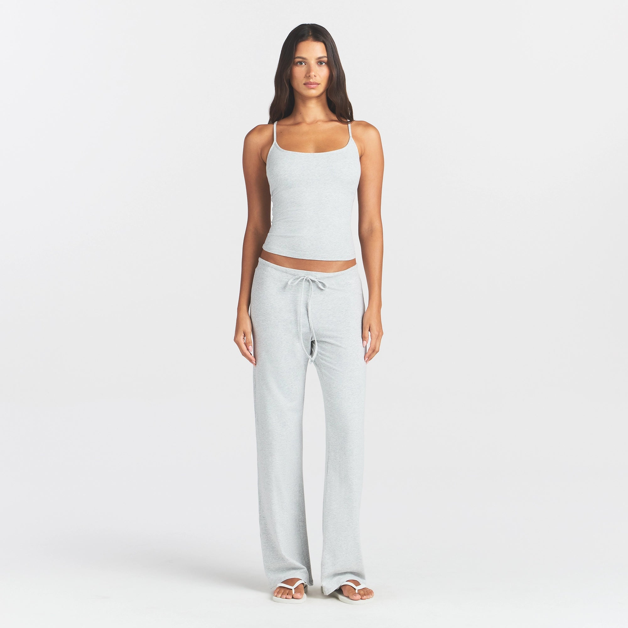 cotton jersey straight leg pant cotton jersey straight leg pant