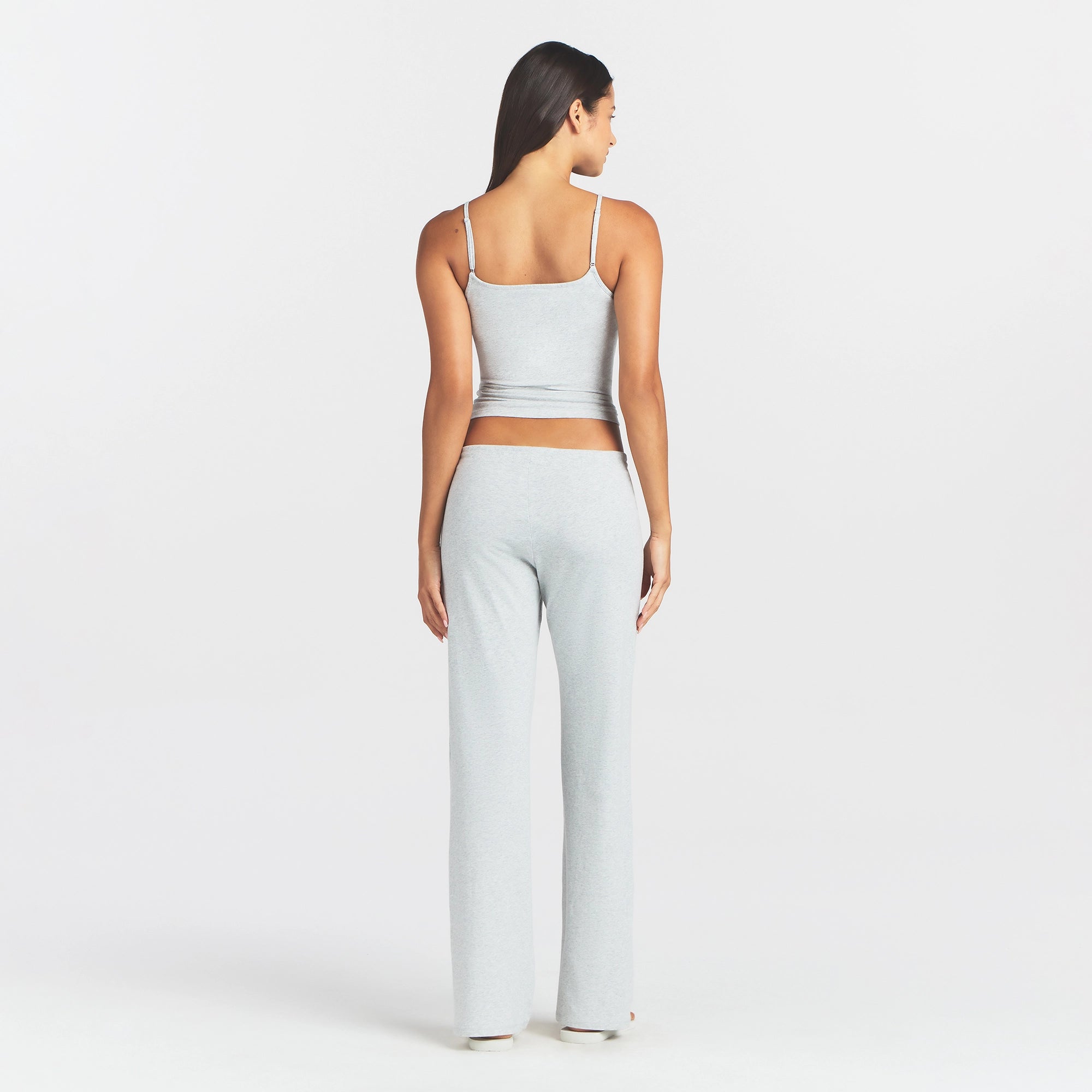 cotton jersey straight leg pant cotton jersey straight leg pant