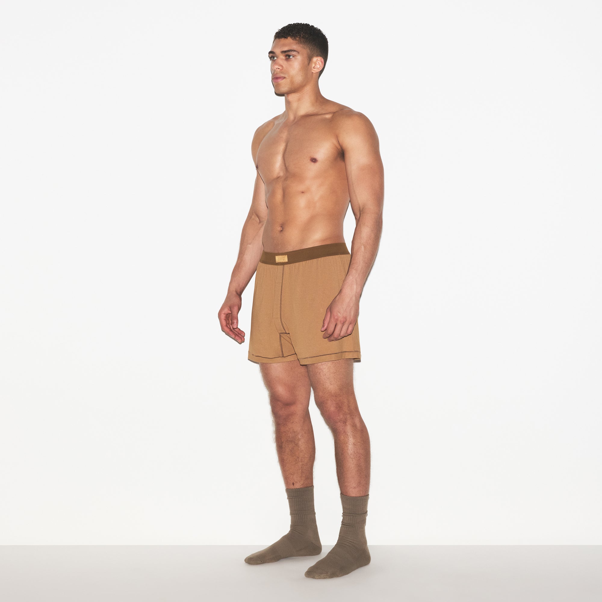 skims cotton mens knit boxer skims cotton mens knit boxer