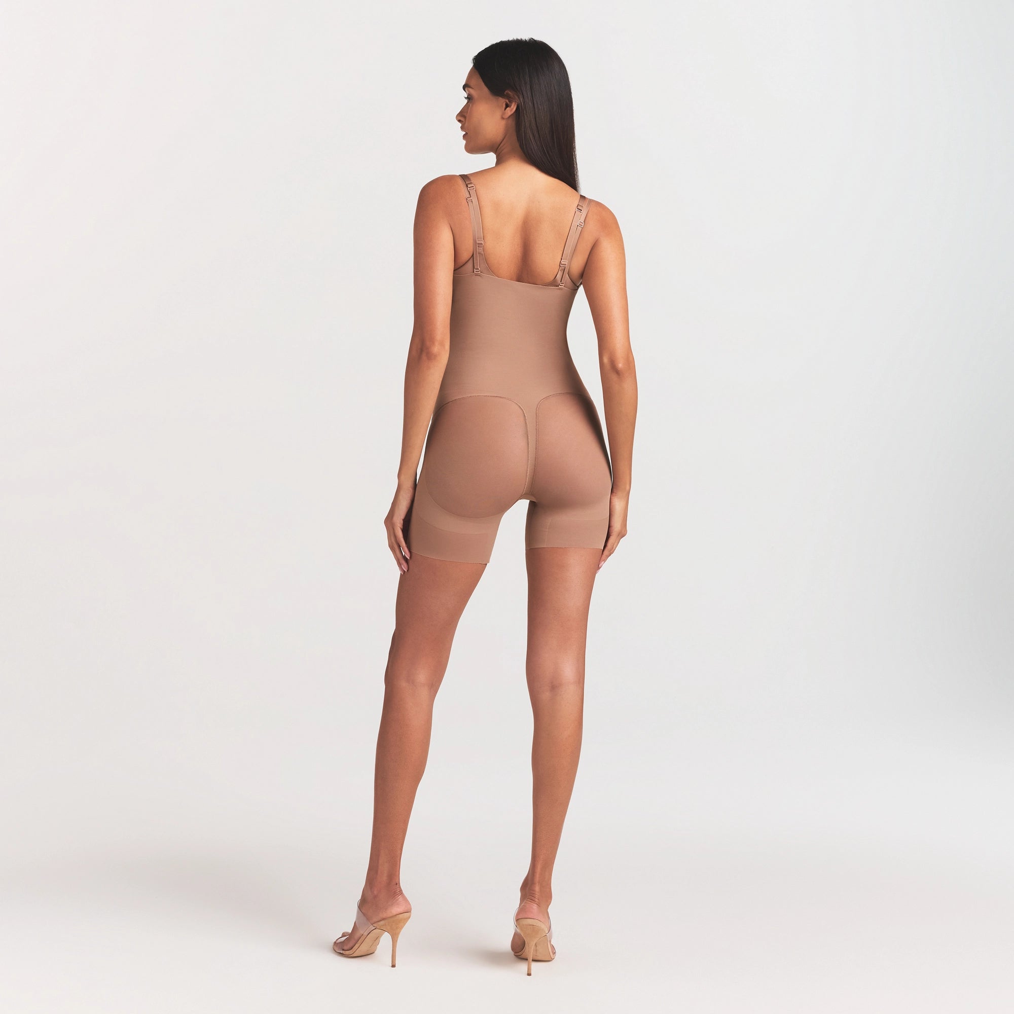 skims body core sculpt back smoothing open bust mid thigh bodysuit skims body core sculpt back smoothing open bust mid thigh bodysuit