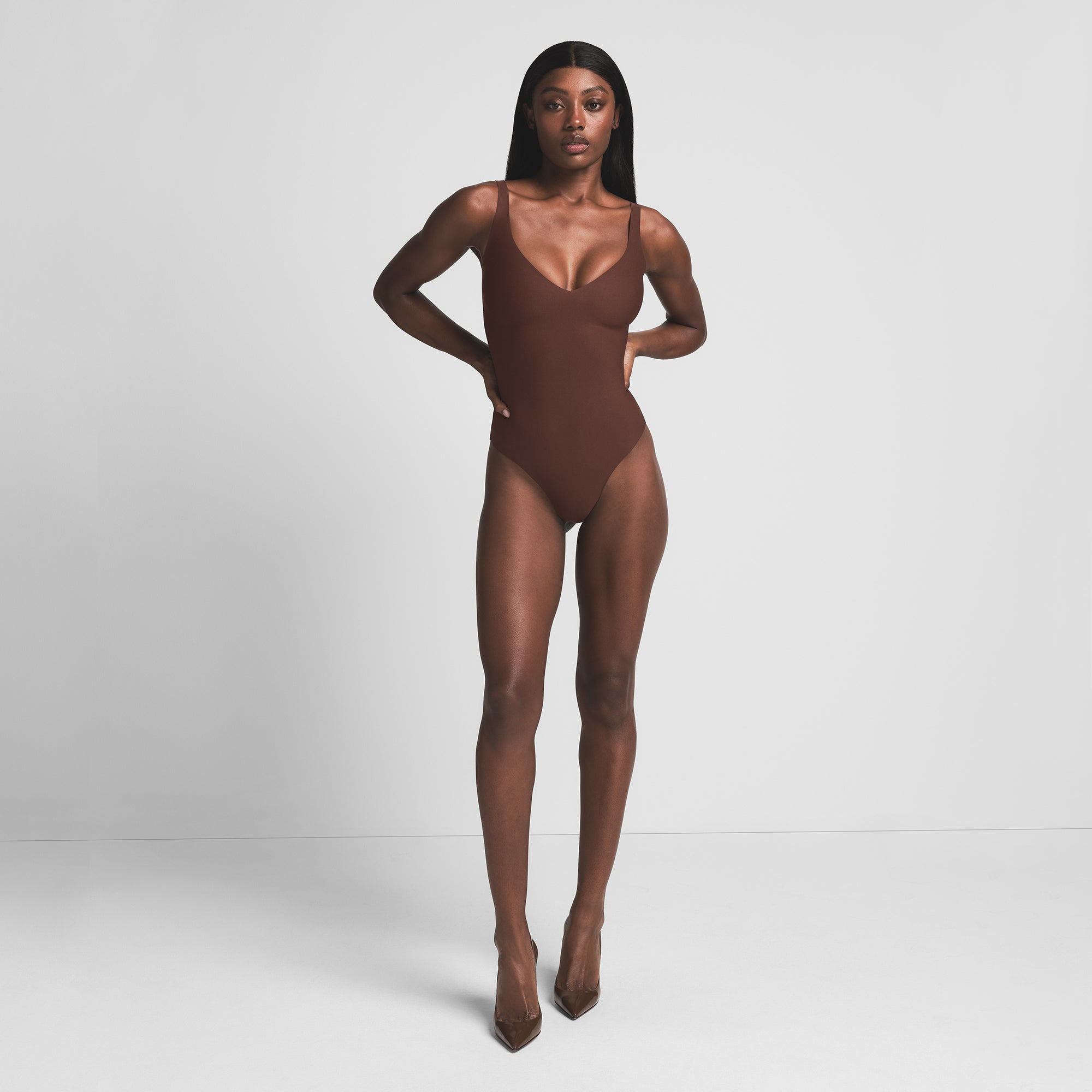 skims body unlined plunge thong bodysuit skims body unlined plunge thong bodysuit