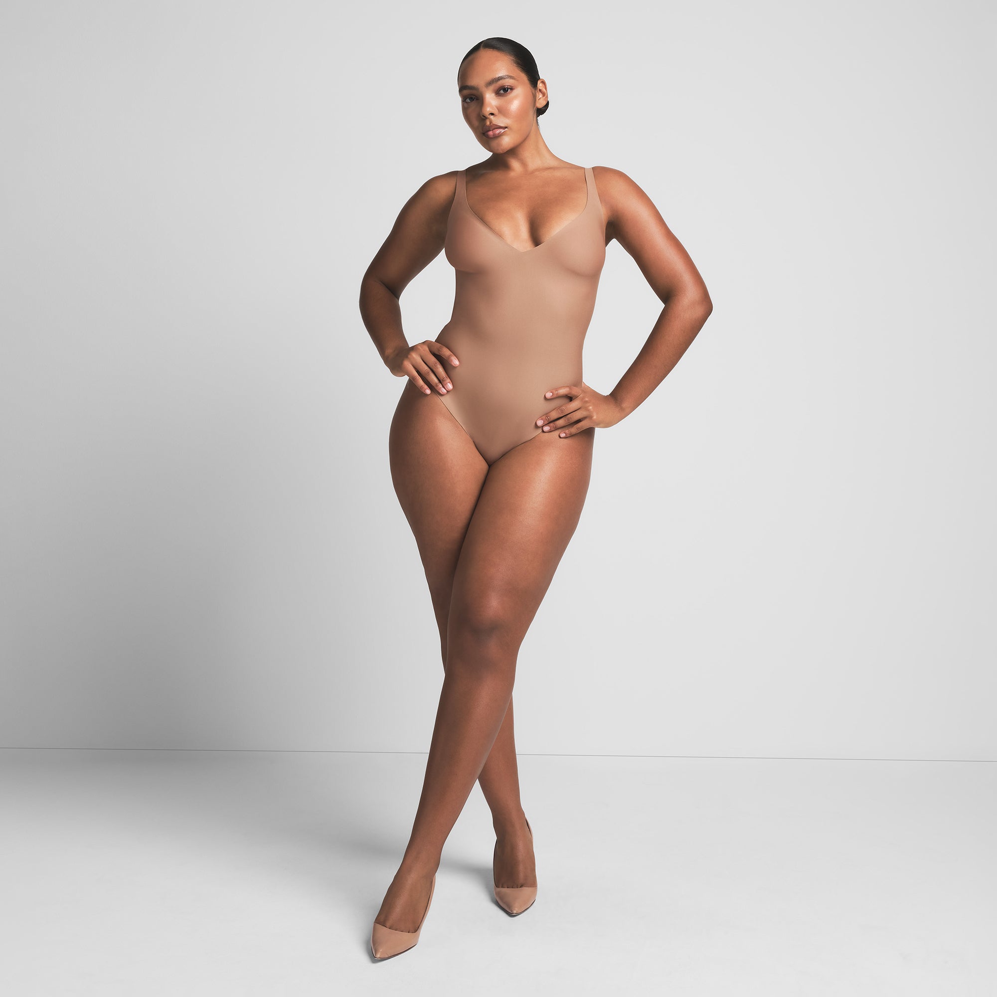 skims body unlined plunge thong bodysuit skims body unlined plunge thong bodysuit