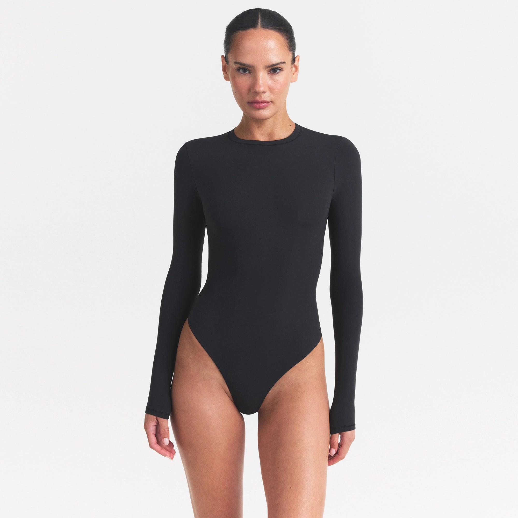 fits everybody long sleeve crew neck bodysuit fits everybody long sleeve crew neck bodysuit