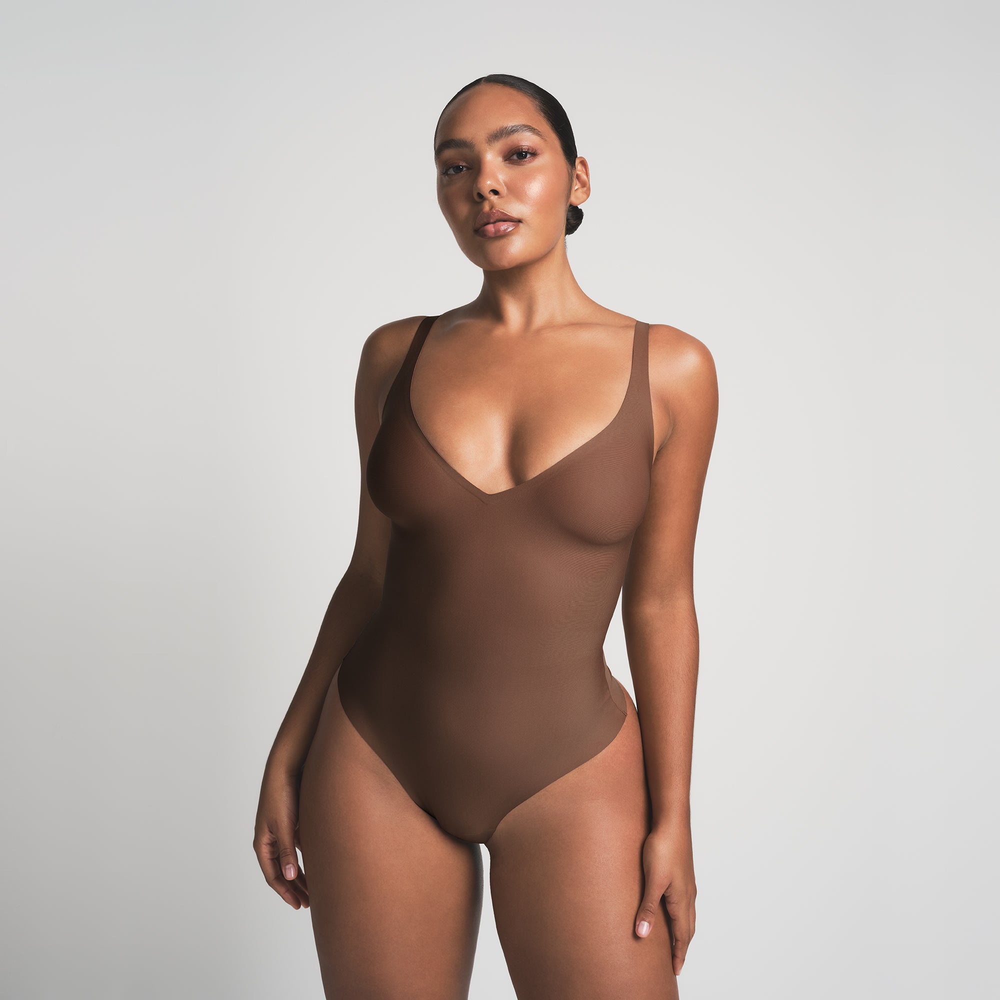 skims body unlined plunge thong bodysuit skims body unlined plunge thong bodysuit
