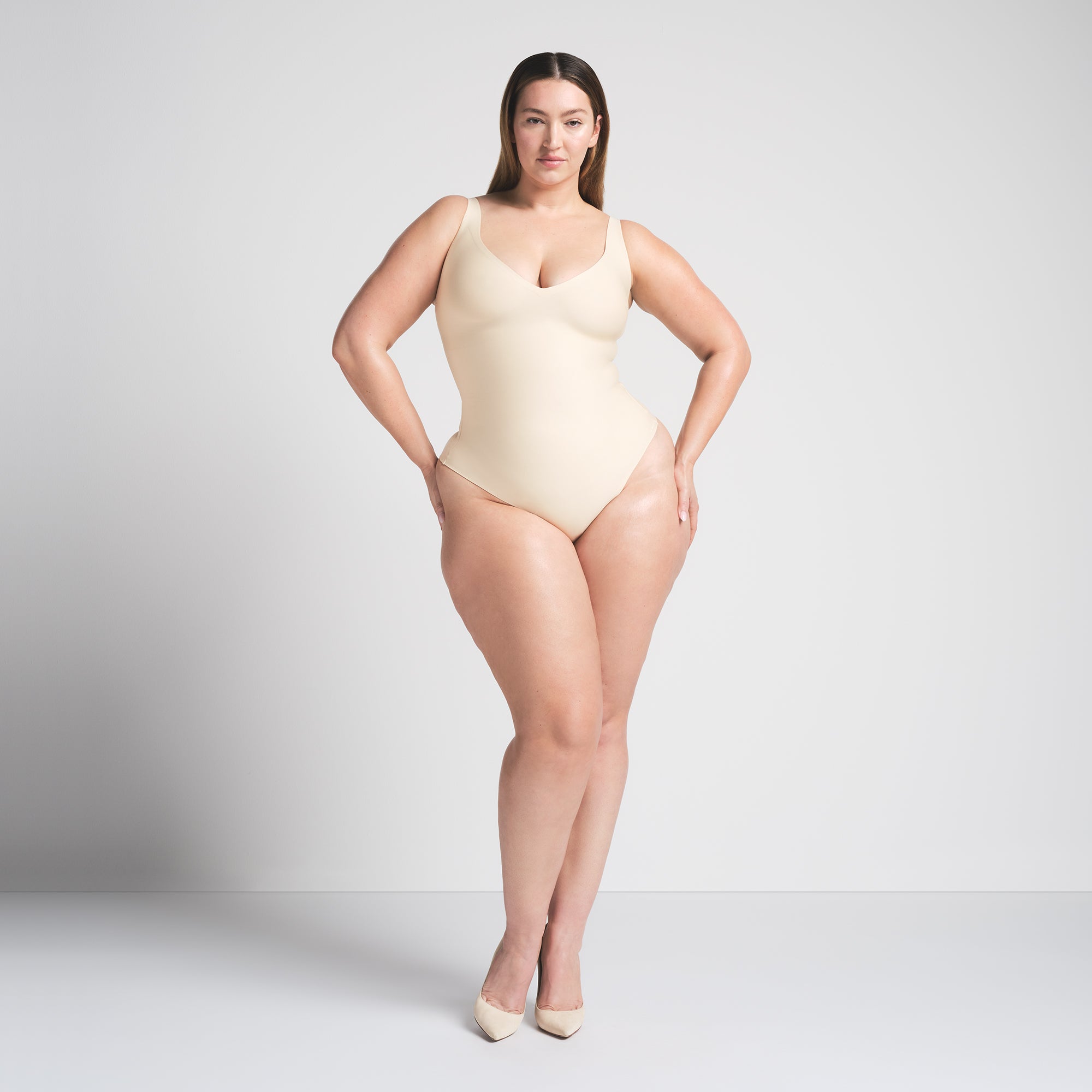 skims body unlined plunge thong bodysuit skims body unlined plunge thong bodysuit