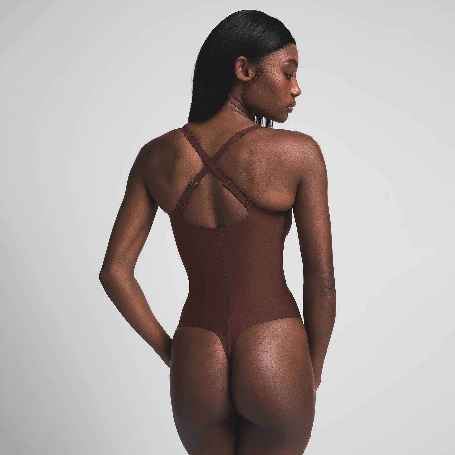 skims body core sculpt plunge thong bodysuit skims body core sculpt plunge thong bodysuit