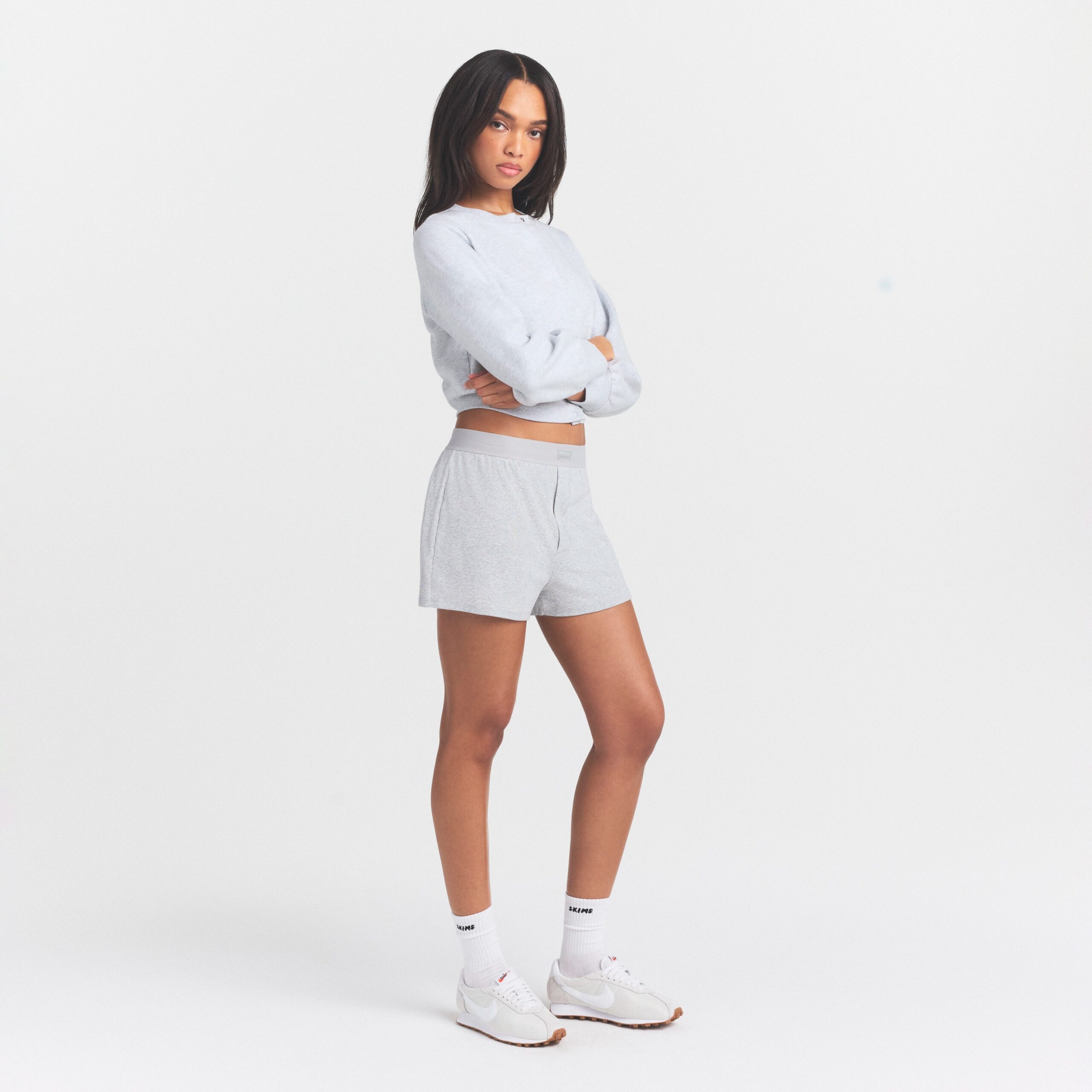 cotton rib loose boxer cotton rib loose boxer