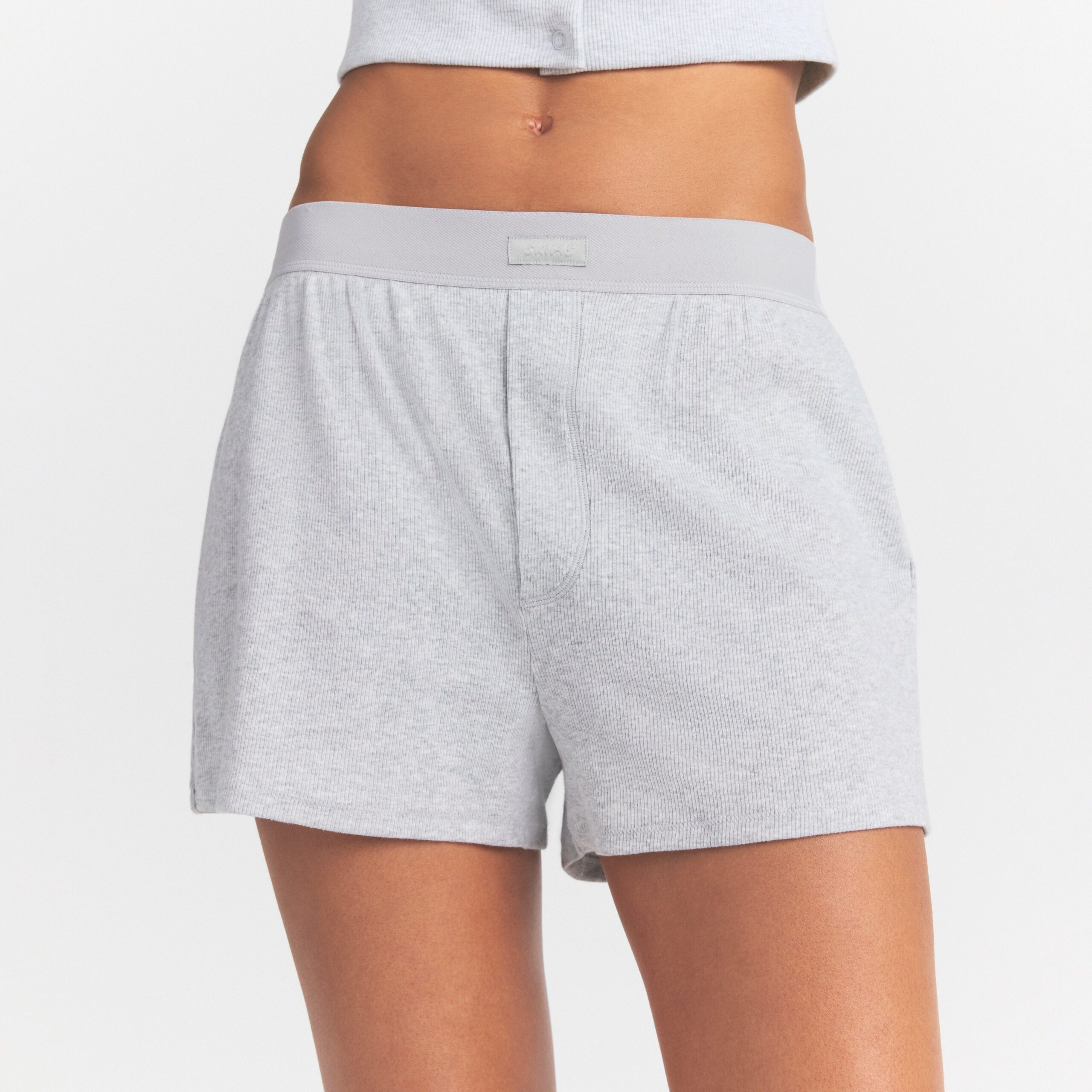 cotton rib loose boxer cotton rib loose boxer