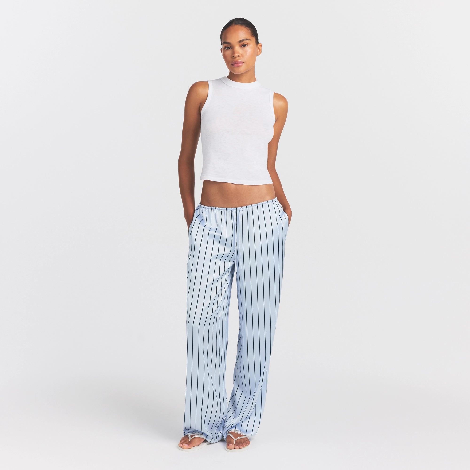 woven shine lace pant woven shine lace pant