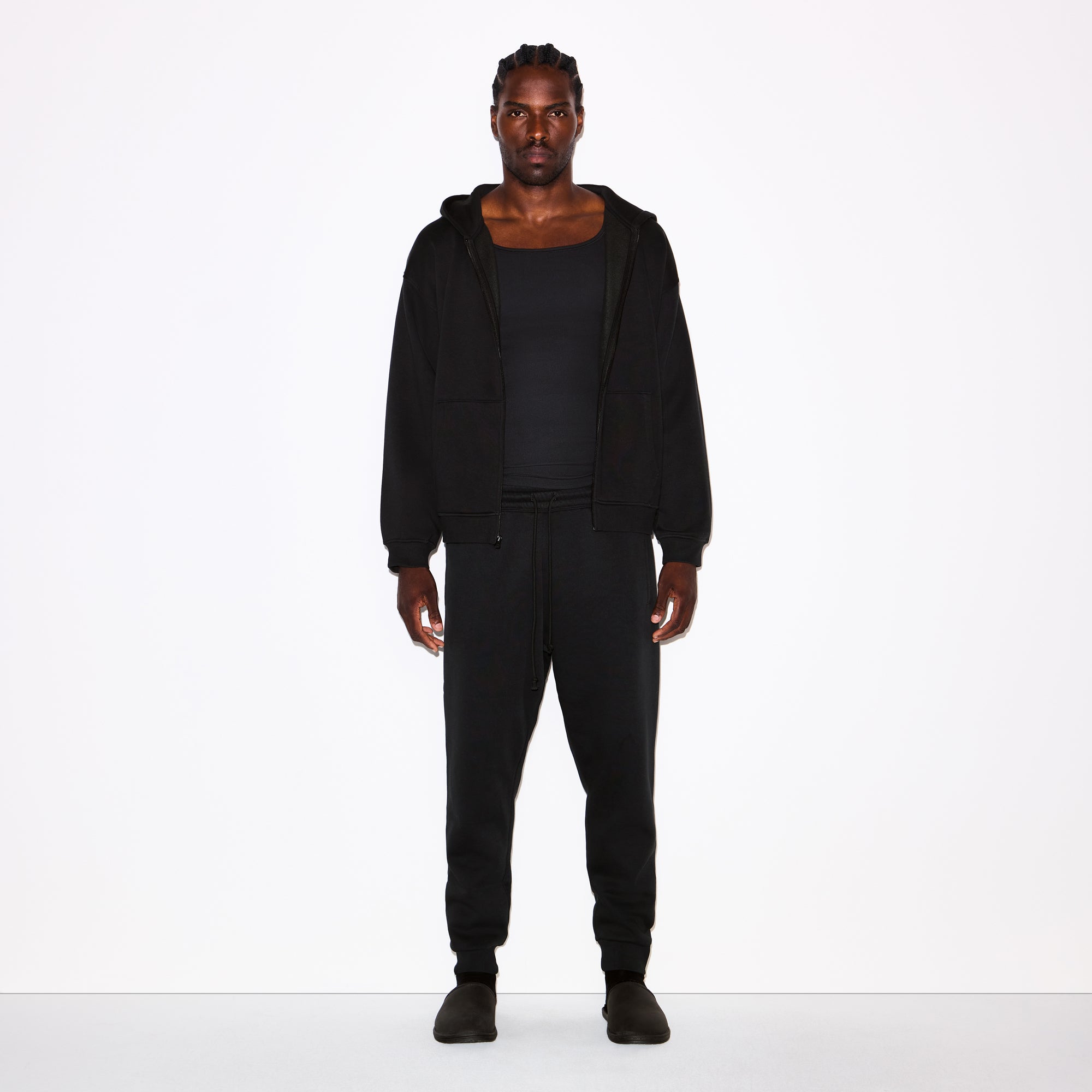 fleece lounge mens tapered jogger fleece lounge mens tapered jogger