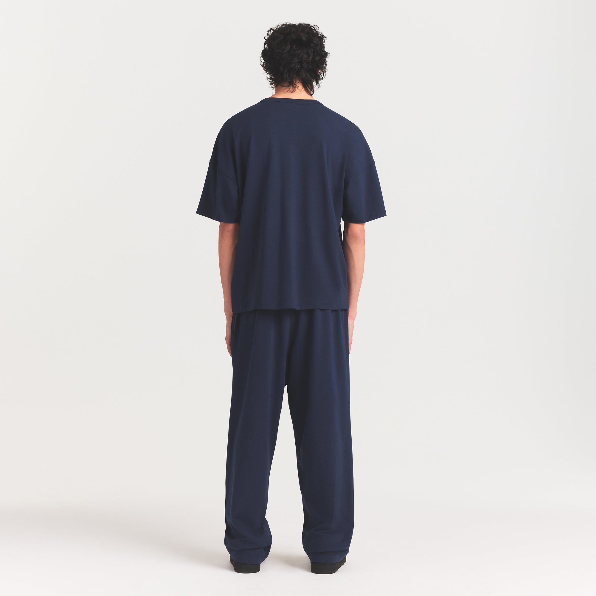 jersey lounge mens relaxed straight leg pant jersey lounge mens relaxed straight leg pant